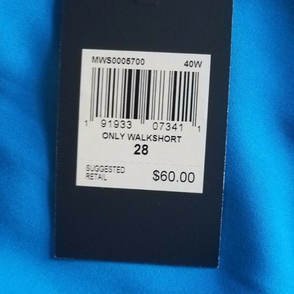 Hurley Mens Only Walk Shorts Blue MWS0005700 - Picture 4 of 4